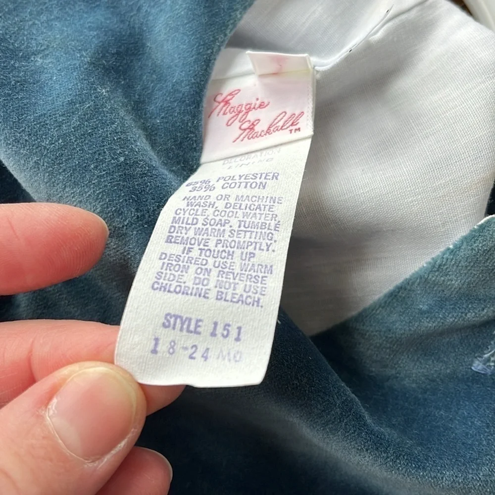 Vintage 1950’s blue